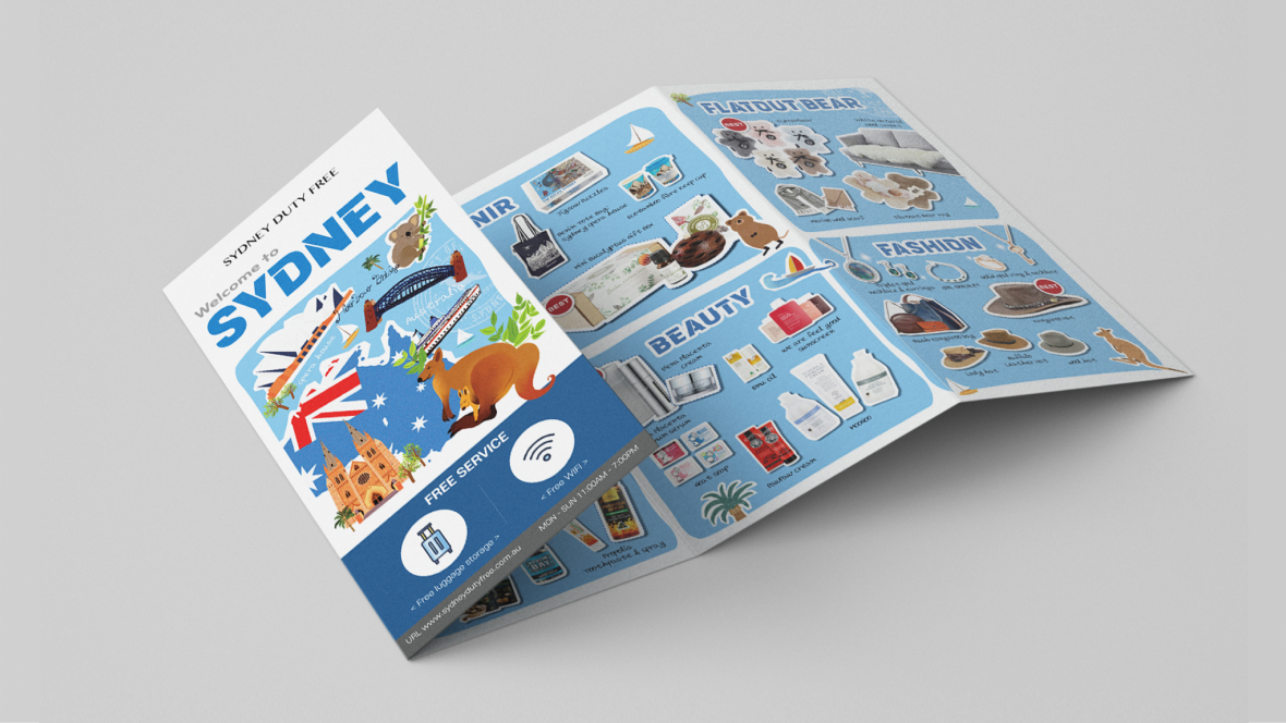 Sydney Duty Free leaflet thumbnail